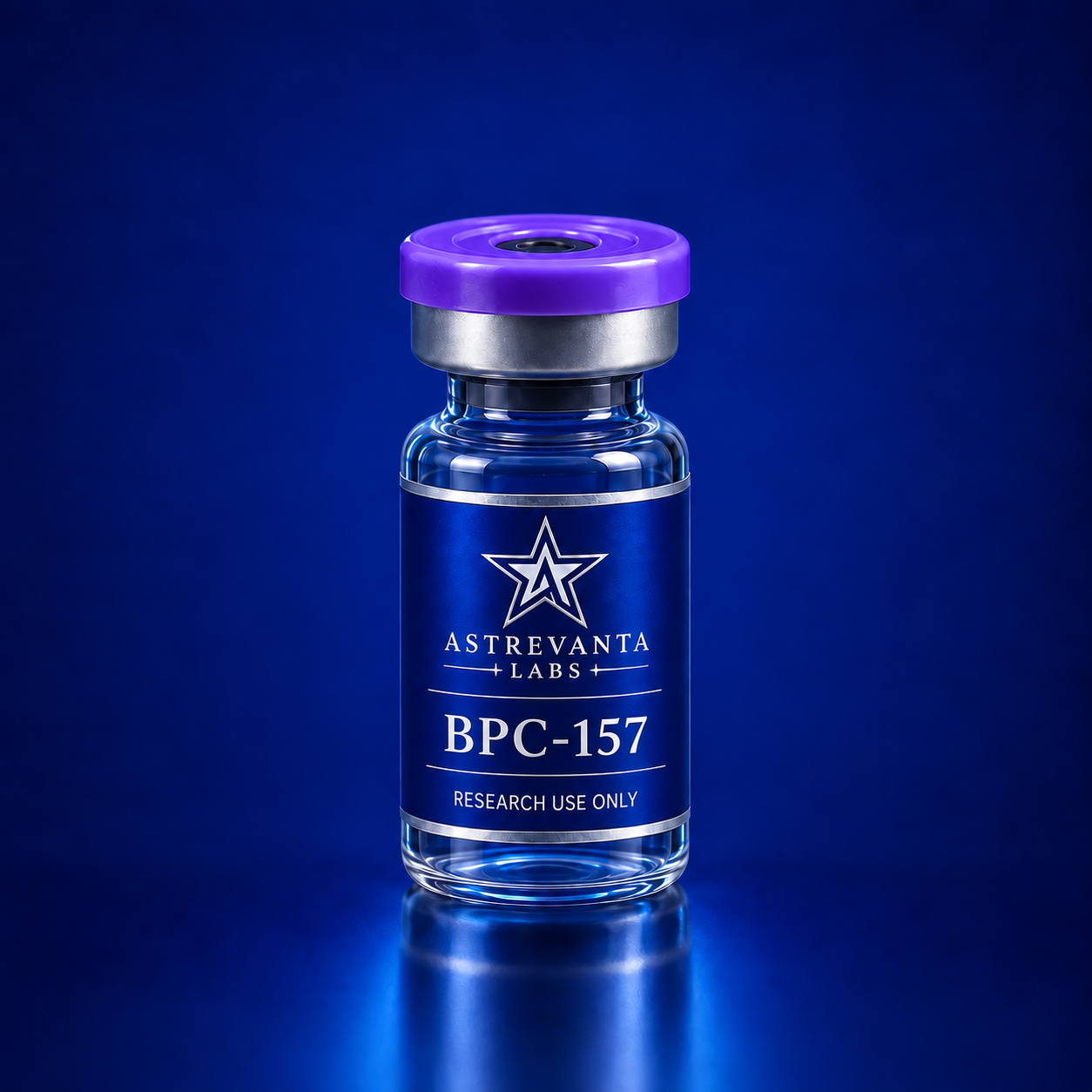 Fiole BPC-157 Astrevanta Labs — illustration